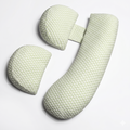 ModulZen | Set Grossesse Modulaire 3 Pièces — Tissu Nid d'Abeille Respirant