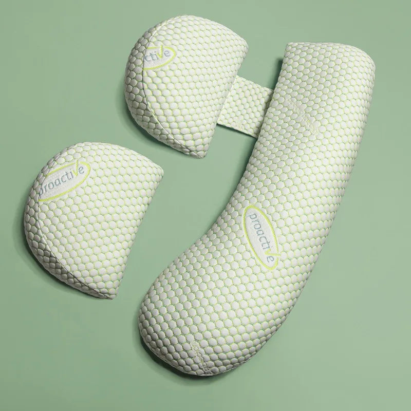 ModulZen | Set Grossesse Modulaire 3 Pièces — Tissu Nid d'Abeille Respirant